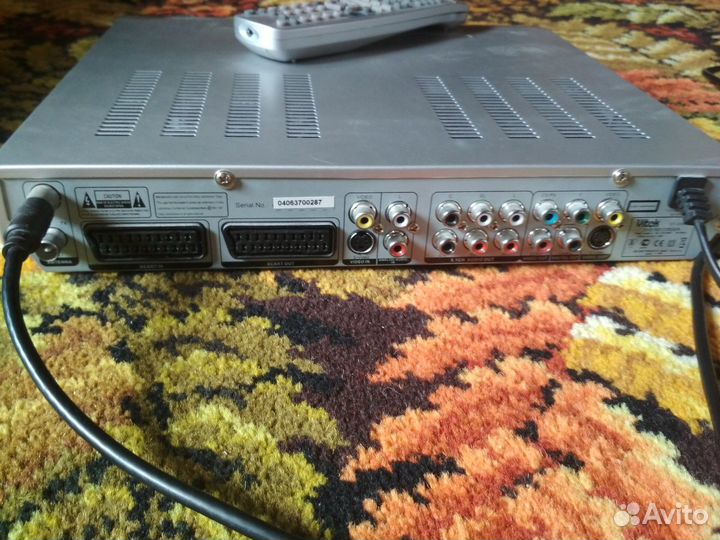 DVD-RW плеер с функцией записи телепрограмм