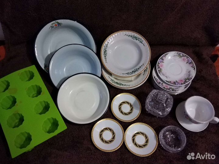 Крышки стекло. Формы. Посуда СССР