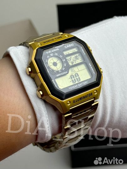 Часы мужские Casio illuminator электронные