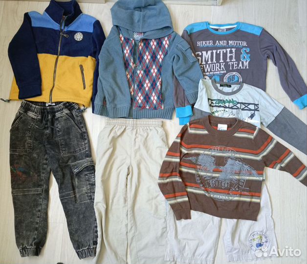 Пакет одежды на мальчика 116