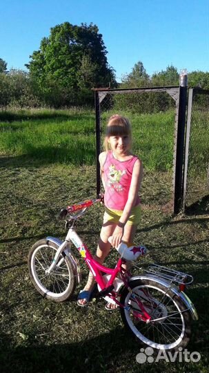 Детский велосипед бу колесо 18