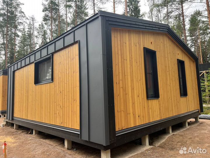 Каркасный дом Барнхаус - Барнхаус под ключ