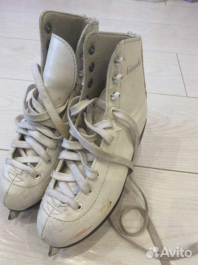 Коньки фигурные детские 34 размер