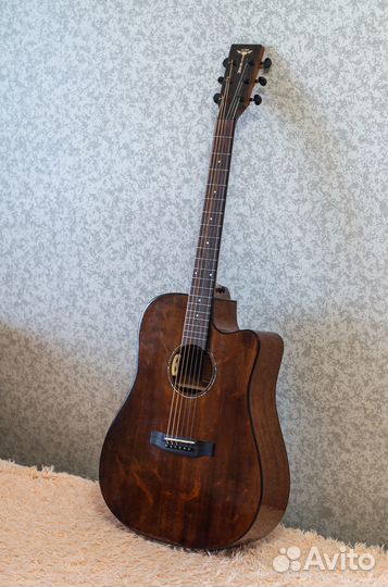 Акустическая гитара из массива Tyma D-3C RS