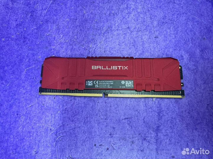 Оперативная память DDR4 8GB (1x8GB) 3600MHz Ballis