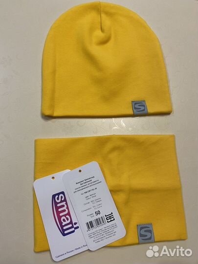 Шапка и снуд smail