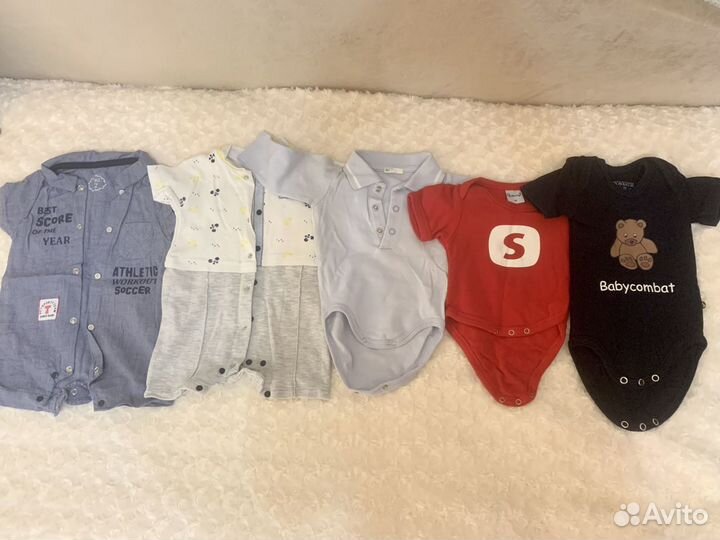 Вещи пакетом на мальчика 56