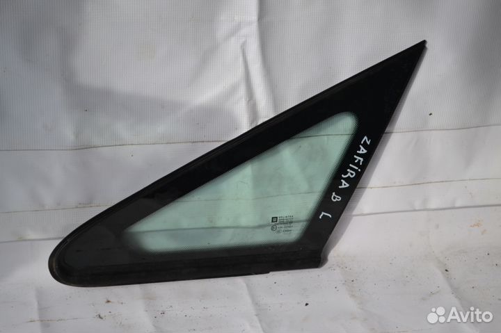 Стекло переднее глухое opel zafira b