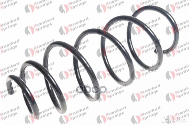 Пружина передняя chevrolet aveo 1,3D/1,6 3/11