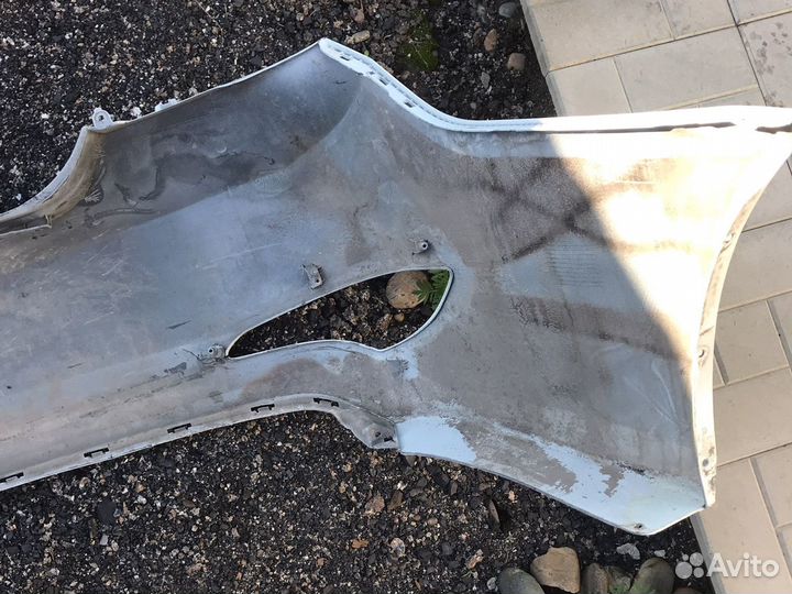 Бампер на hyundai solaris