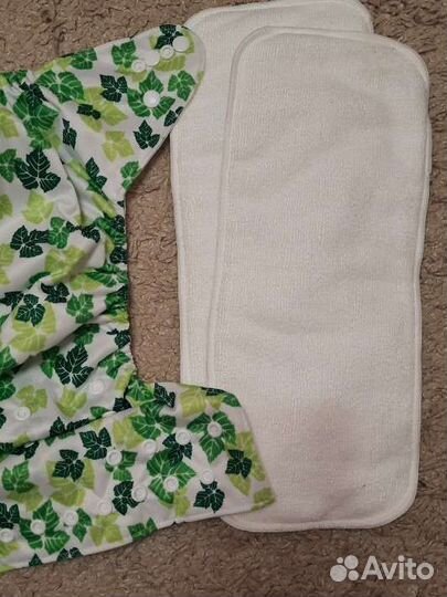 Многоразовый подгузник трусики little fox