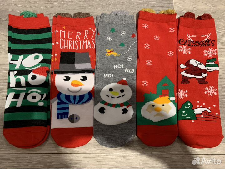 Носки женские новогодние