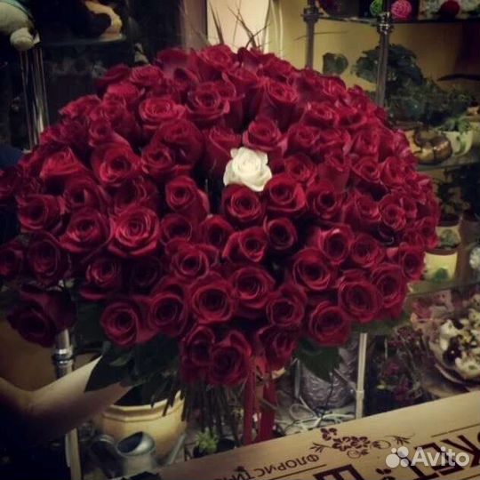 Цветы розы букет