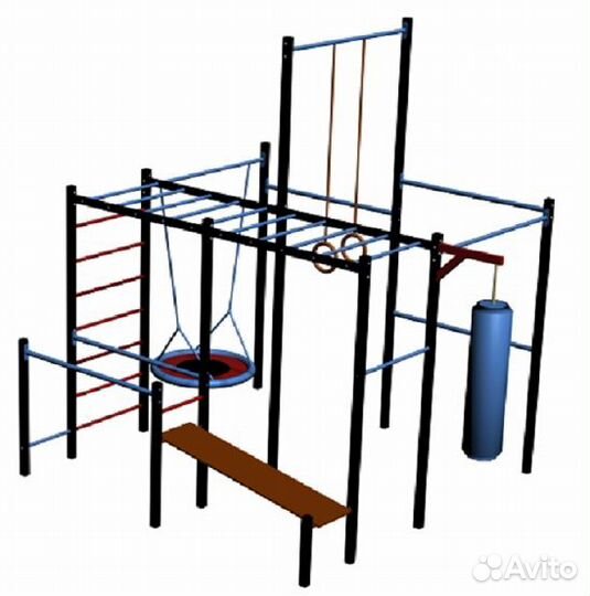 Спортивный уличный комплекс