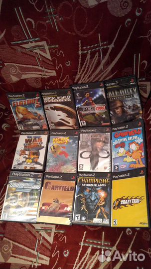Игры для PlayStation 2 - 96 дисков - Пакетом