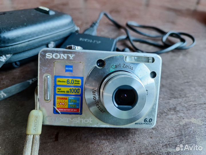 Фотоаппарат sony dsc-w50