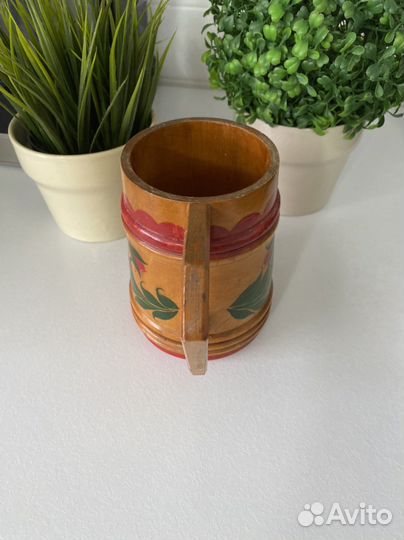 Пивная деревянная кружка. СССР