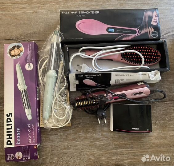 Приборы для стрижки и укладки волос