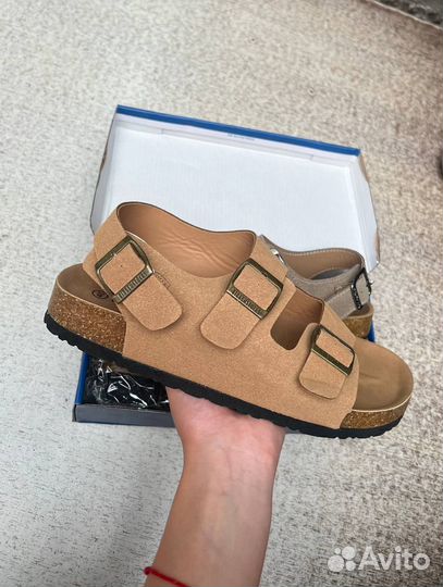 Новые стильные сандалии тапочки Birkenstock жен