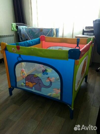 Манеж Jetem Quadro (Merry Elephant)