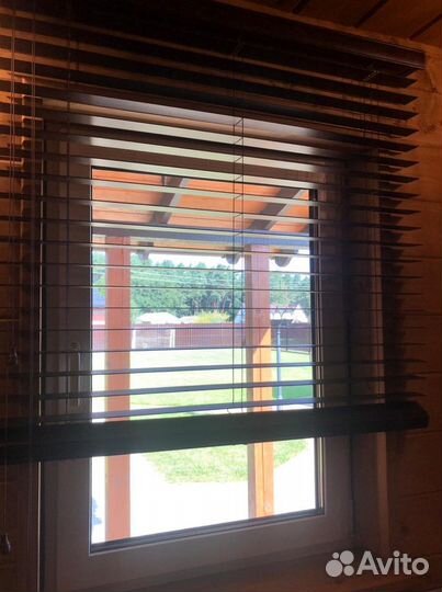 Жалюзи деревянные шторы