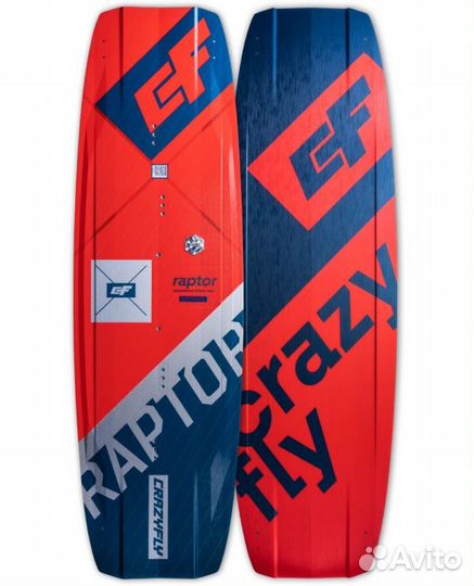 Кайтборд Crazyfly Raptor 2023 все размеры