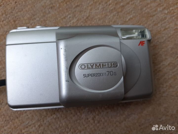 Пленочный фотоаппарат olympus superzoom 70 g