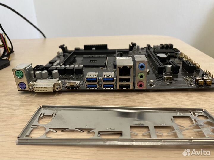 Материнская плата am4 gigabyte ga320m-h