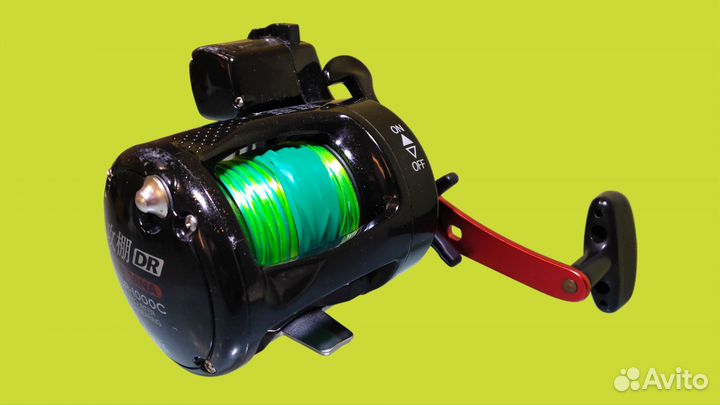 Троллинговая мультипликаторная катушка Semetana