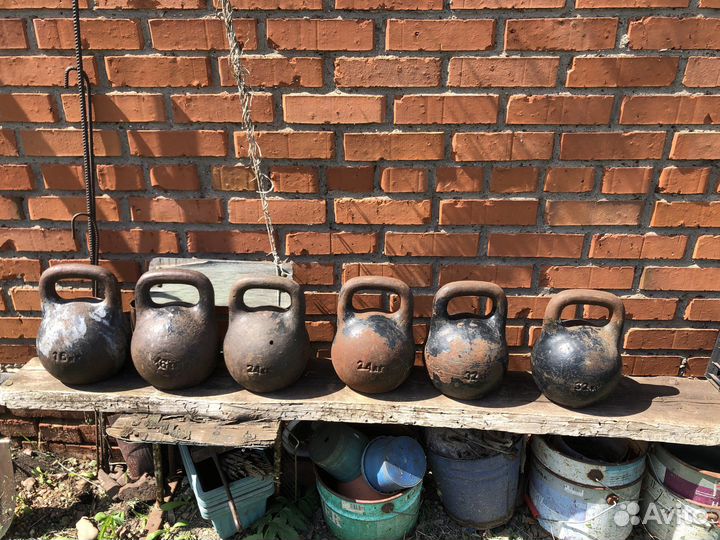 Гиря 24кг СССР