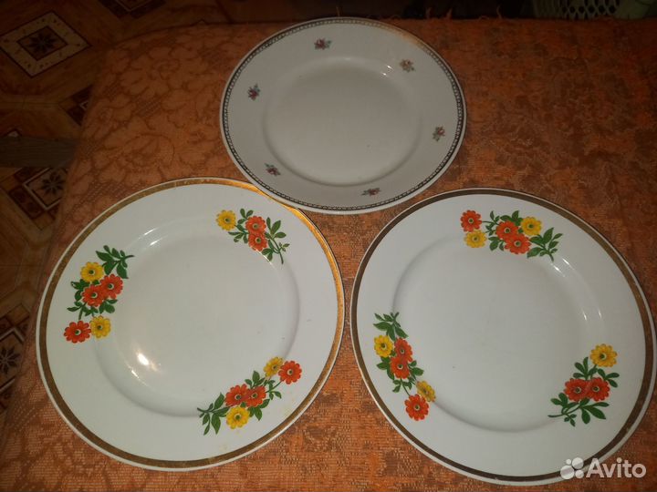 Тарелки суповые СССР, винтаж