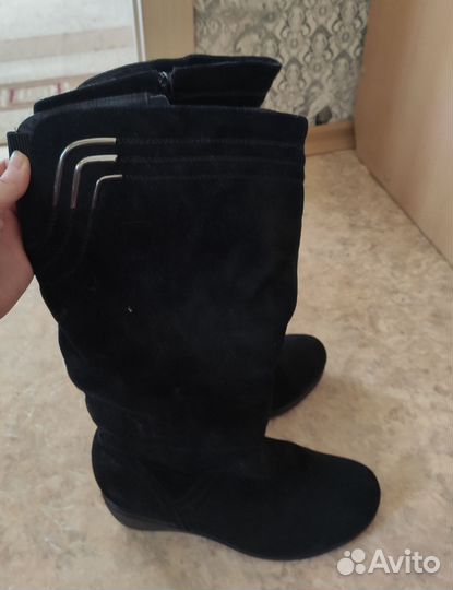 Сапоги женские зимние 37 размер бу