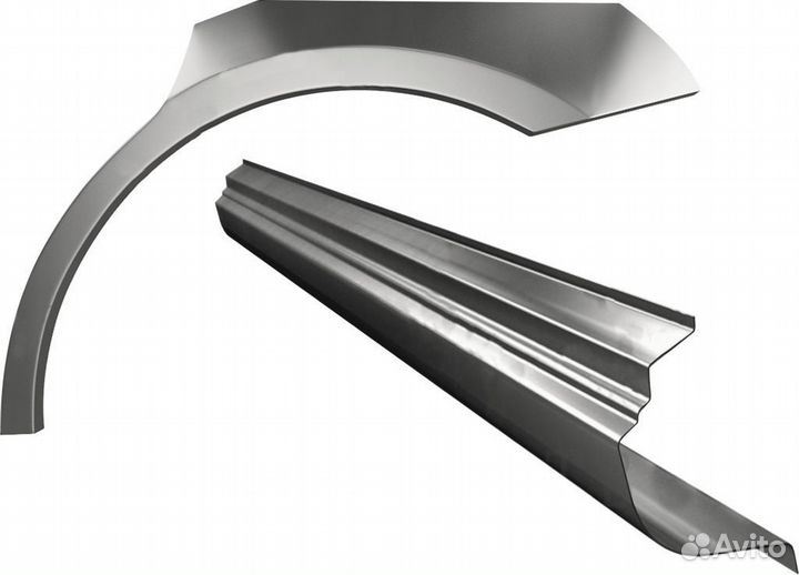 Ремонтный порог Субару вивио и тп