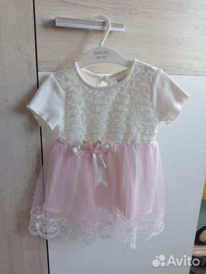 Платье для новорожденных 62-68