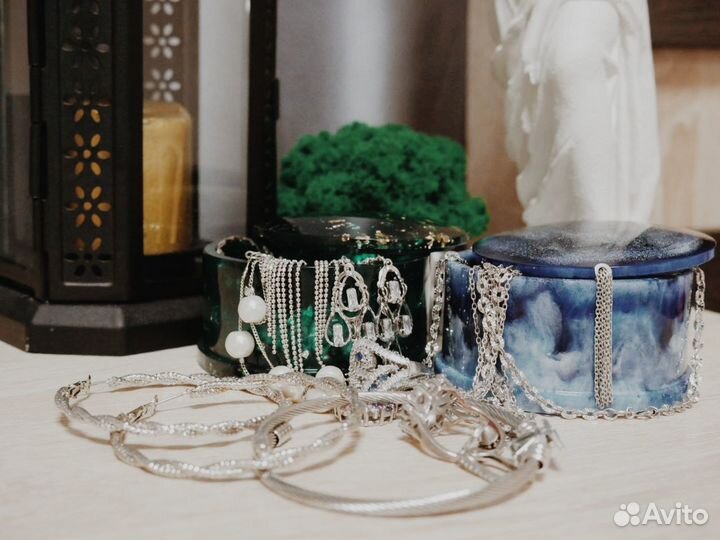 Шкатулки и закладки для книг из эпоксидной смолы