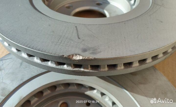 Тормозной диск передний Mazda Cx-9