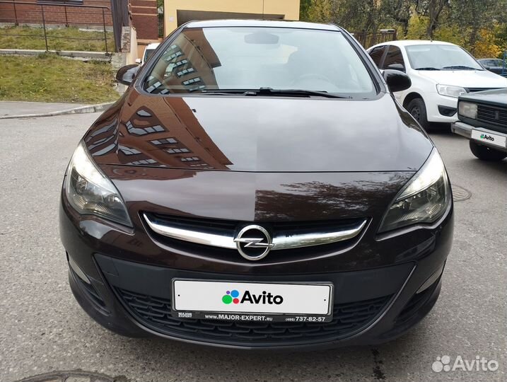 Opel Astra 1.6 AT, 2014, 136 000 км