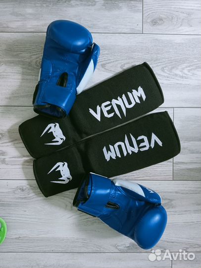 Перчатки mma детские и защита для ног