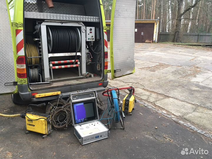 Прочистка канализации/устранение засоров