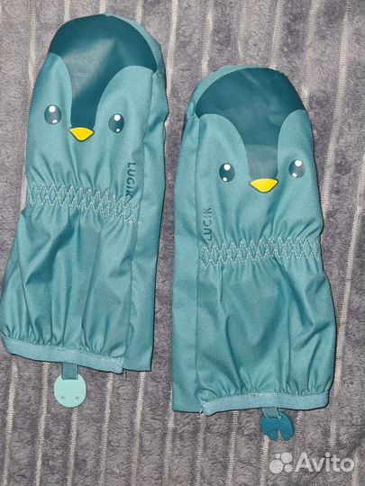 Варежки Декатлон 2-3 года