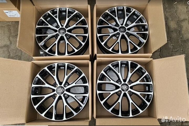 Новые литые диски R15 Kia Киа / Хендай