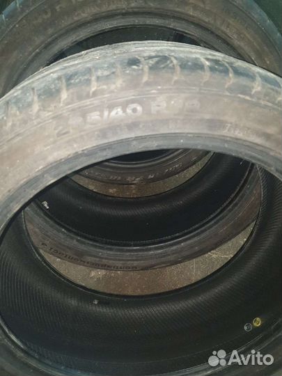 Continental ContiSportContact 3 235/40 R18 и 255/35 R18