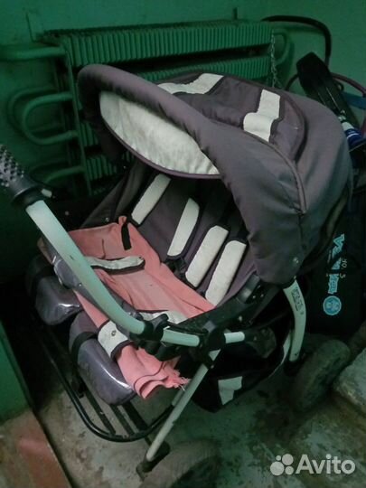 Коляска для двойни Santa Cruz PC