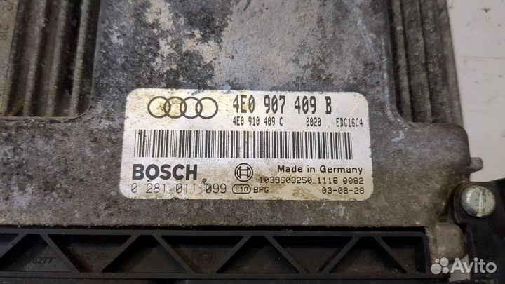 Блок управления двигателем Audi A8 (D3), 2003