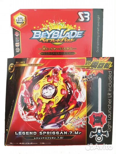 Волчок Бейблэйд BB822 Legend Spriggan