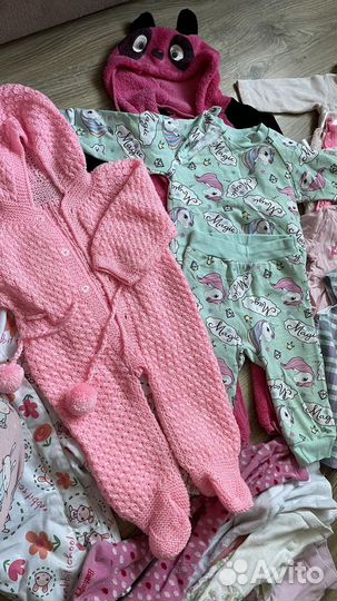 Пакет вещей для девочки 74