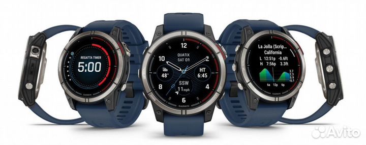 Часы Garmin Quatix 7 PRO Amoled Sapphire Titan