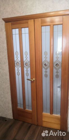 Межкомнатные двери бу деревянные