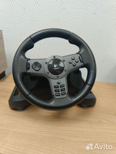 Игровой руль logitech driving force wireless