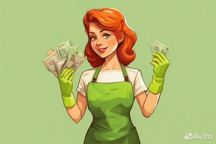 Клинер с еженедельной оплатой